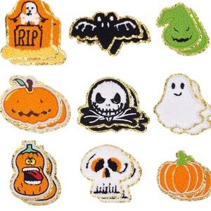 Halloween chenille iron on / sew on patches